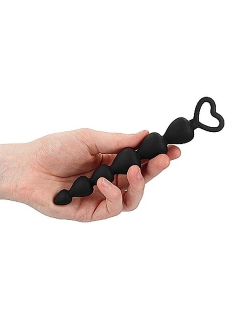 Silicone Anal Beads - Black