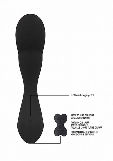 GERON Anal vibrator - Black