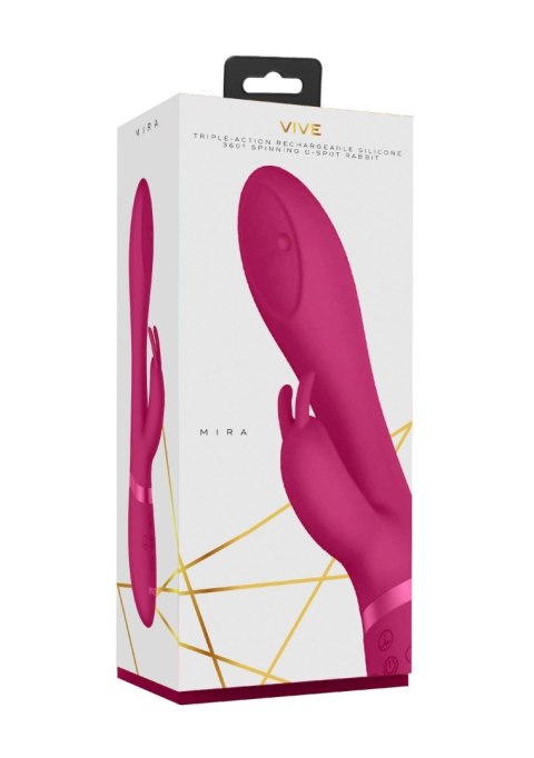 Mira - Spinning G-spot Rabbit - Pink