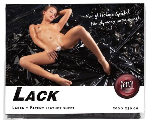 Vinyl Bed Sheet black Vinyl Bed Sheet black