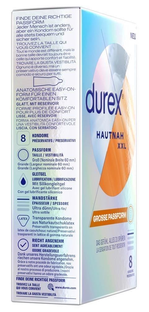 Durex Hautnah XXL 8pcs