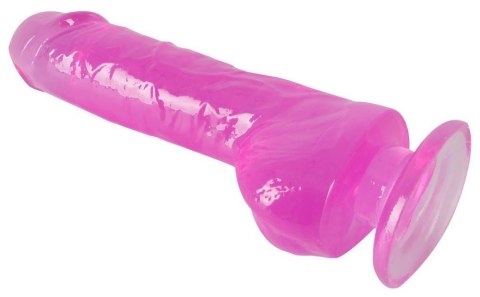 Jerry Giant Dildo clear pink