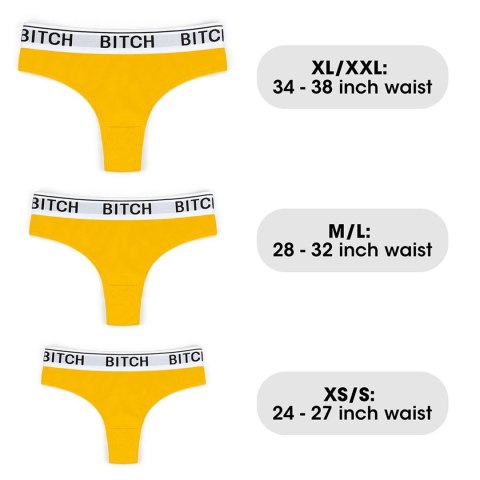 Bitch Vibrating Panties (28~32 inch waist )