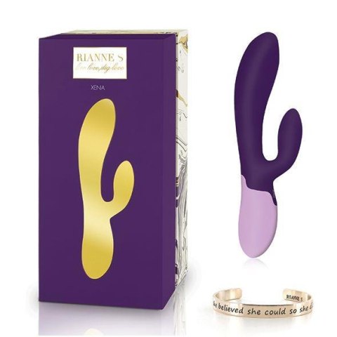 RS - Essentials - Xena Rabbit Vibrator Deep Purple & Lilac