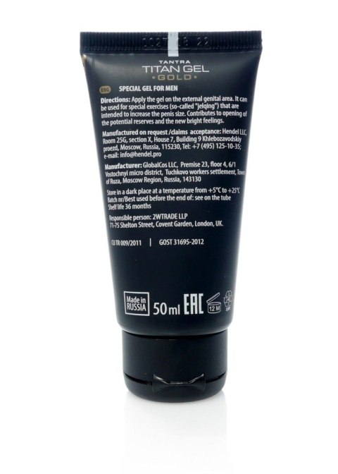 Żel/sprej-Titan GEL GOLD 50ml.( ORGINAL ) Żel/sprej-Titan GEL GOLD 50ml.( ORGINAL )