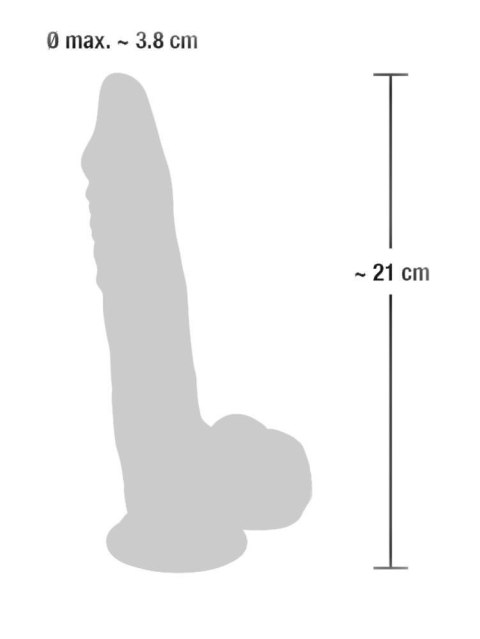 Medical Silicone Dildo 21 cm