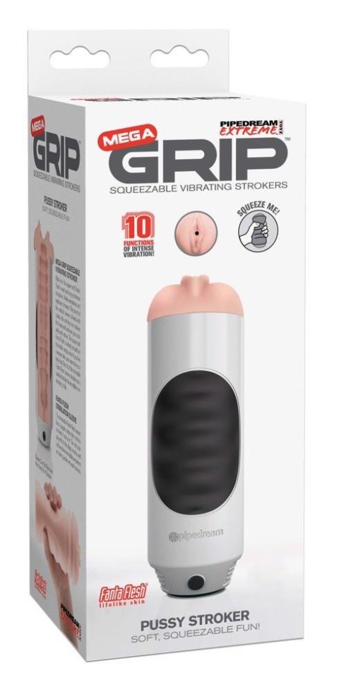 PET Mega Grip Vibrating Stroke PET Mega Grip Vibrating Stroke