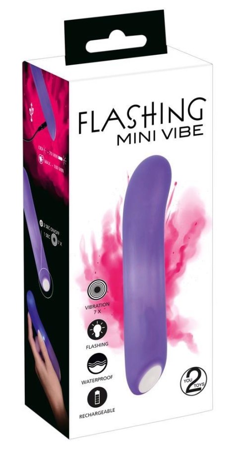Flashing Mini Vibe purple Flashing Mini Vibe purple