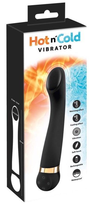 Hot nÂ´cold vibrator black