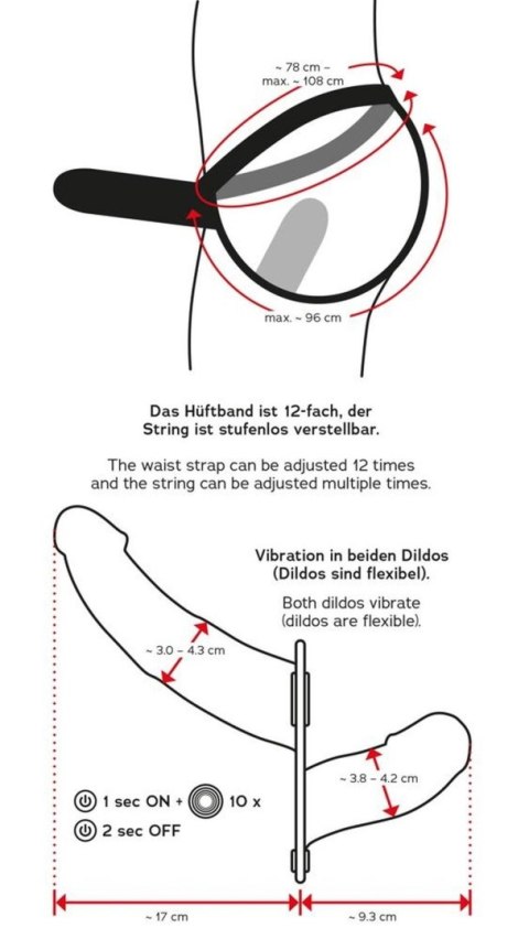 Double thruster Harness