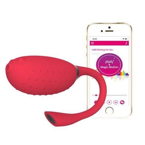 Fugu Smart Wearable Vibrator Red | Wibrator z aplikacją Fugu Smart Wearable Vibrator Red | Wibrator z aplikacją