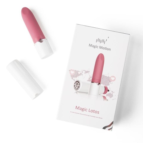 Obrotowy Masażer w Kształcie Szminki | Lotos App Controlled Mini Vibrator