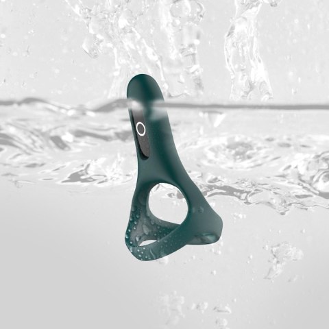 Podwójny Pierścień na Penisa Sterowany Aplikacją | Rise Smart Wearable Cockring Green Podwójny Pierścień na Penisa Sterowany Aplikacją | Rise Smart Wearable Cockring Green