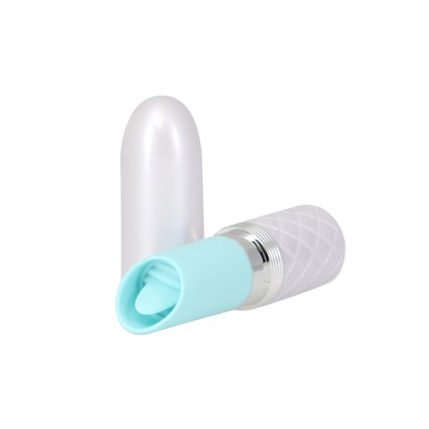 Pillow Talk - Lusty Luxurious Flickering Massager Teal