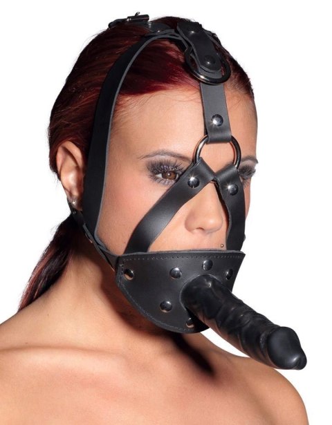 LeatherHead harness with Dildo LeatherHead harness with Dildo