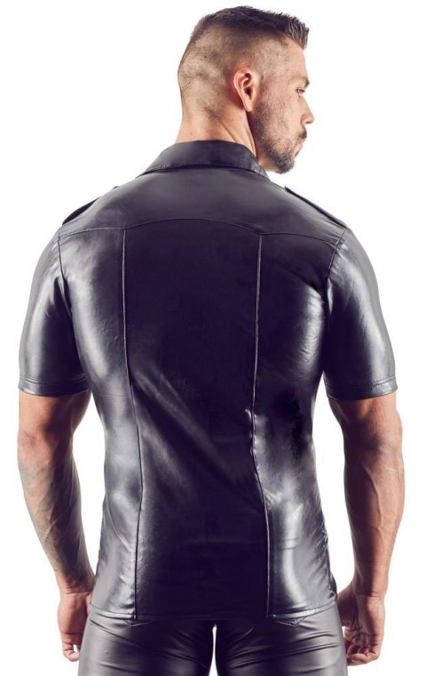 Imitat. Leather Men's Shirt M