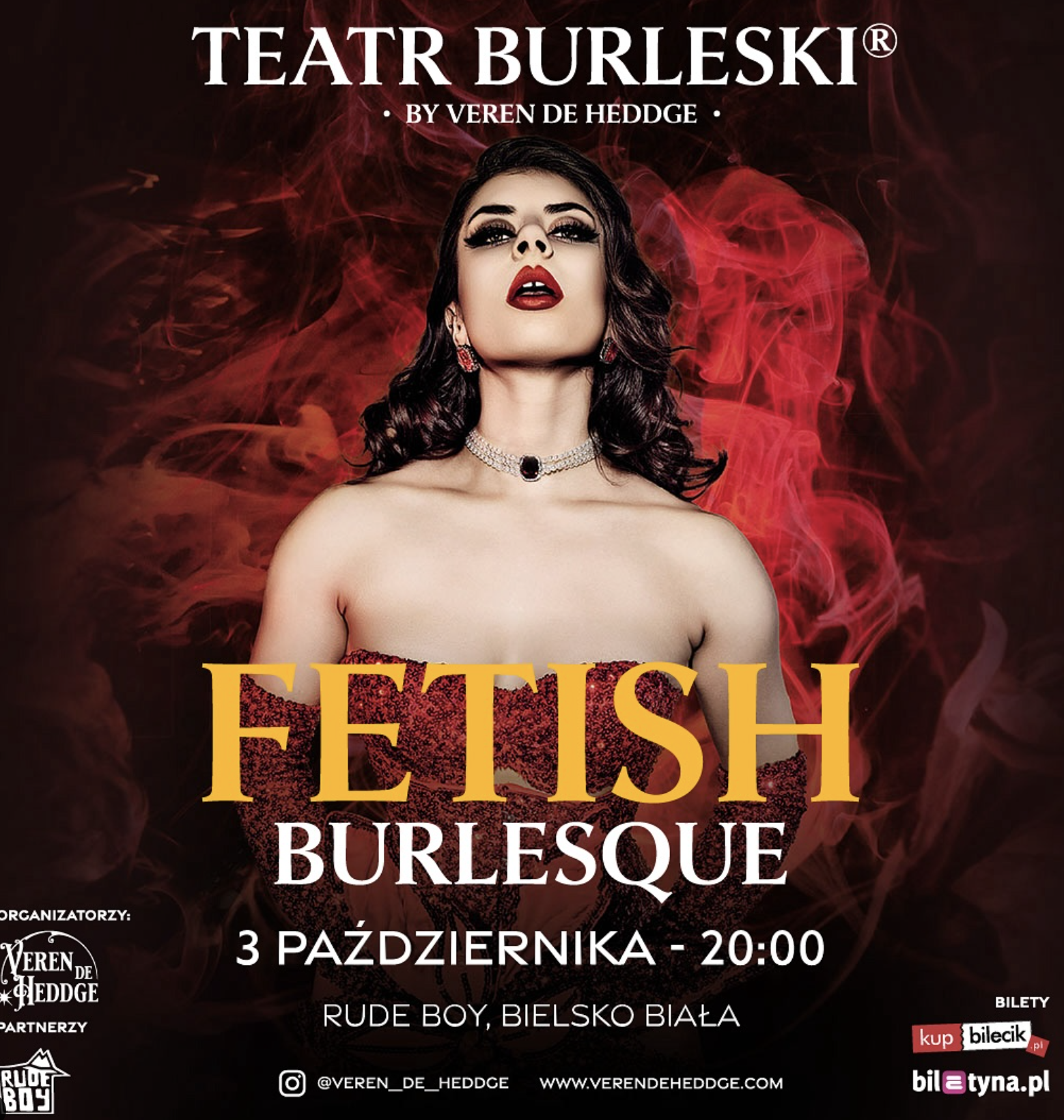 Fetish Burlesque w Rudeboy – Zmysłowy spektakl pełen emocji i fantazji